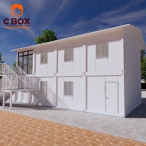 Casa Prefabricada Moderna Desmontable Cbox con Balcón, Techo con Aislamiento, para Oficina, Villa, Restaurante, Contenedor - Product Image 5