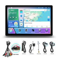 Amplifier Multimedia mobil, layar sentuh 11 inci 7862 Stereo sistem Android pemutar Multimedia BT DSP GPS mendukung CarPlay Android