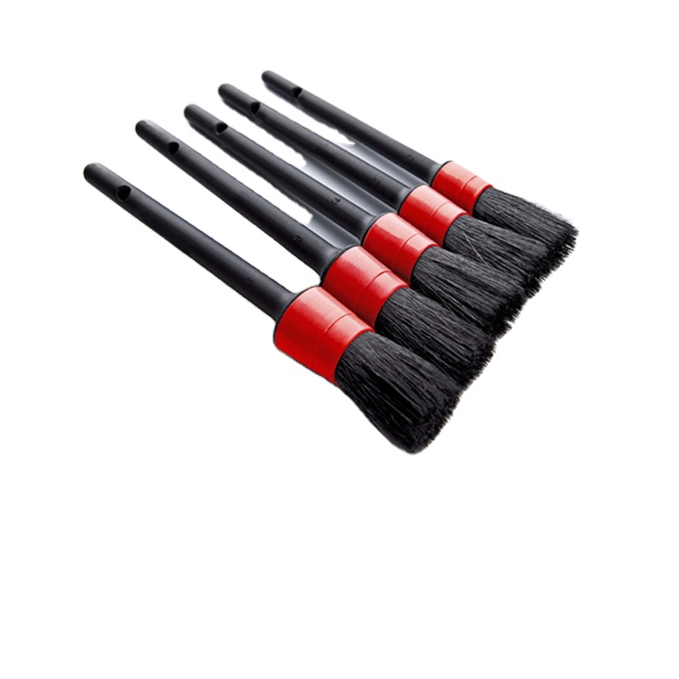 Five Piece Set Auto Cleaning Car Detailing Brush PP Material