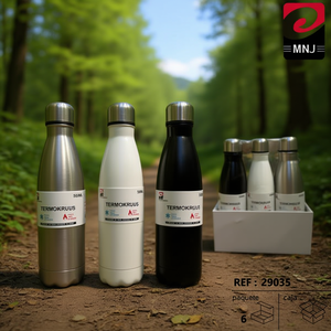 Botella de Agua de Acero Inoxidable Mnj Termokruus de 500 ml para Uso en Exteriores - Product Image 3