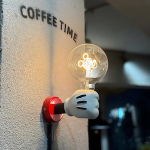 Mickey Mouse Handheld Wall Lamp E27 <b>Led</b> Switch Control For <b>Bedroom</b> Children Room Night <b>Light</b> 17x23cm - Product Image 3