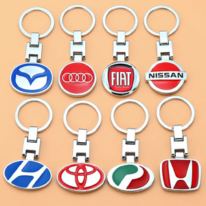 Bán Buôn Xe Phụ Kiện Biểu Tượng Tùy Chỉnh Keychain Xe Logo Thương Hiệu Kim Loại Khuyến Mại Quà Tặng Móc Chìa Khóa Xe - Product Image 6