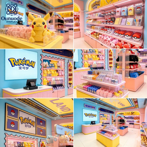 Muebles Personalizados para <span class=keywords><strong>Tiendas</strong></span> de Juguetes Infantiles y Estanterías de Exhibición Coloridas |   Diseño de Tienda de Regalos y Centro Comercial Tipo Pop-Up para Parque Temático Llave en Mano - Product Image 5
