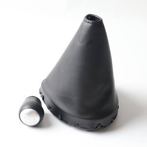 Funda de cuero para palanca de cambios, estilo clásico, para Nissan, funda protectora para palanca de cambios de transmisión manual - Product Image 1