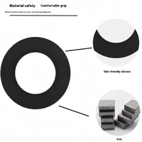 CZFIT Haltères en silicone personnalisables avec logo, unisexes, pour la maison, la gym, le fitness, le yoga, le pilates, antidérapants, confortables, couleurs personnalisées