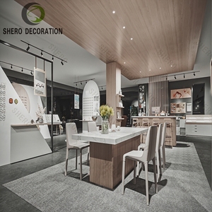 Vitrinas Modernas para Ópticas con Exhibidores, Diseño de Tienda, Vitrinas para Exhibición de Gafas - Product Image 3