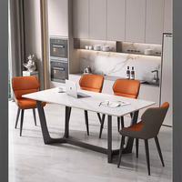 Meubles de luxe modernes Foshan pour salle VIP, restaurant, table et chaises pour la maison et la villa