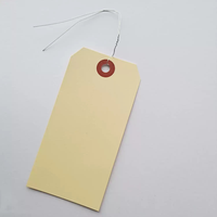 Étiquette en papier Manila moderne et résistante, finition mate lisse, avec embase carrée et coins non pliés, pour marquage et étiquetage