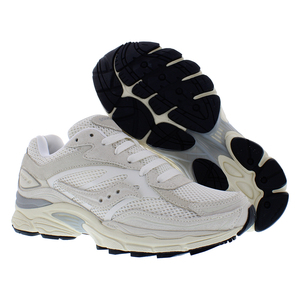 Zapatillas Deportivas Unisex Saucony Progrid Omni 9 con Cordones, Malla Blanca Transpirable, Ajuste Cómodo - Product Image 4