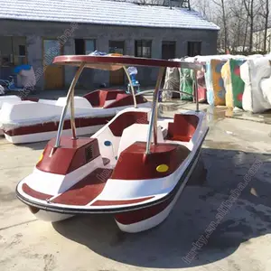 Стекловолоконная Педальная лодка water park с педалью для ног, для продажи, высокое качество