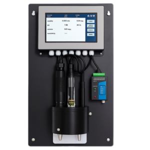 Bgggt ऑनलाइन Rs485 (मॉडबस/rtu) आउटपुट वाटर क्वालिटी मॉनिटरिंग ph tds orp crotigity सेंसर प्रदर्शन नियंत्रक विश्लेषक - Product Image 1