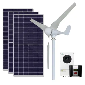 Farm wind turbine 500m energy energy saving street light outdoor solar light wind energy system 5kw