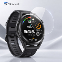 Pelindung Layar Kaca Tempered Anti Spy Anti Blue Light 9H HD Jernih Kompatibel dengan Huawei Watch GT Runner 2 Grosir