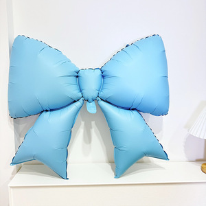 <span class=keywords><strong>Ballon</strong></span> géant en forme <span class=keywords><strong>de</strong></span> nœud papillon, or rose, rouge, or, violet, bleu clair, ballons en hélium, décoration <span class=keywords><strong>de</strong></span> fête pour fille, anniversaire - Product Image 4