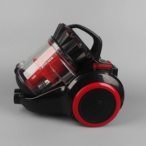 Canister Vacuum Cleaner 1.5-1.9L Cyclone Technology Dry Dust Box Black Red - Product Image 3