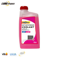 Lubemaxx rose, antigel pour systèmes de refroidissement de voiture, liquide de refroidissement pour radiateur