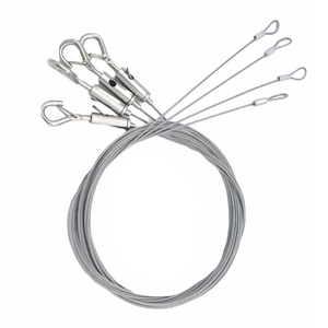 Kits de <span class=keywords><strong>suspension</strong></span> de lumière LED les plus populaires avec pince de câble réglable de haute qualité <span class=keywords><strong>pour</strong></span> les systèmes de <span class=keywords><strong>suspension</strong></span> de lampe sécurisés - Product Image 5