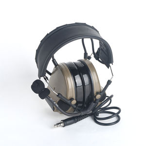 TAC-SKY WCOMTAC III Headset taktis olahraga bando dapat dilepas baru dengan earcup Gel silika earphone Noise Cancelling WYS0053 - Product Image 3