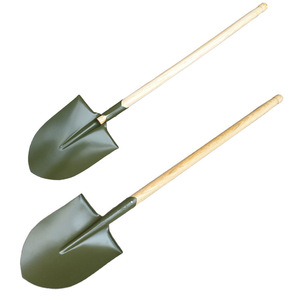 Pelle métallique ronde en acier au carbone, pelle <span class=keywords><strong>de</strong></span> jardinage en fer sans poignée pour l'agriculture - Product Image 4