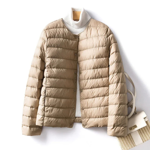 Mode <span class=keywords><strong>Ultra</strong></span> léger duvet de canard femmes manteau léger chaud femme coupe-vent femmes doudounes - Product Image 5