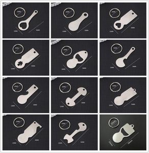 Clé de déverrouillage pour chariot de courses en acier inoxydable, porte-clés vierge, jeton de déverrouillage pour chariot, porte-clés de déverrouillage de chariot - Product Image 2