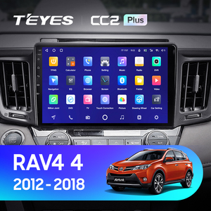 TEYES CC2 Plus para Toyota RAV4 4 XA40 5 XA50 2012 - 2018 Radio de coche reproductor de vídeo Multimedia navegación Android No 2DIN 2 Din - Product Image 2