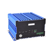 Pc industriel sans ventilateur 2lan boîte industrielle support informatique 4g en option cpu core i7 i5 i3 mini pc dual core Mini Pc avec emplacement PCI