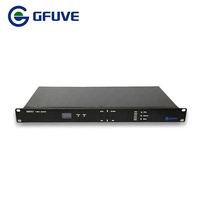 GB8002 블랙 GPS 글로벌 실시간 네트워크 시간 서버 2 LAN 포트