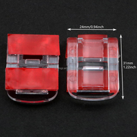 Mini fermoirs transparents en PMMA autocollants, clips de boîte en plastique, loquets transparents en acrylique, verrous à charnière