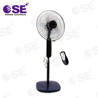 Ventilateur sur pied OEM de 18 pouces de qualité supérieure avec télécommande Ventilateur sur pied intérieur personnalisé pour source d'alimentation électrique à domicile et au bureau