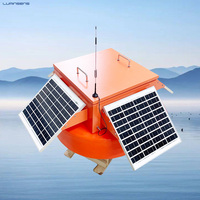 Boya de Calidad de Agua para Embalses No Tripulada con Sonda Óptica de Turbidez y Medidor de Sólidos Suspendidos Equipada con Panel Solar de 60W