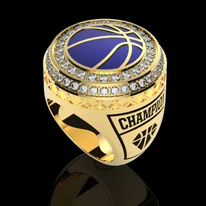 Professional Manufacturer Custom Design Men Sports Championship Ring Fashionable Custom Cheaper World Champions Ring