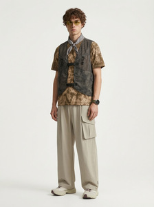 Pantalones Cargo de Moda Urbana, Estilo Holgado y de Pierna Ancha, para Actividades al Aire Libre, Colección Primavera-Verano 2026 - Product Image 2