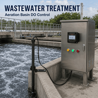 Analizador de Oxígeno Disuelto en Membrana con Certificación CE IP54 para Detección de Calidad del Agua Ecológica en Ríos y Lagos