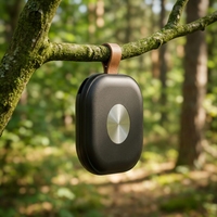 Traceur GPS intelligent anti-perte certifié MFi en plastique compatible avec le système Localiser (Find My) iOS pour iPhone Vision, idéal pour sacs et personnes âgées