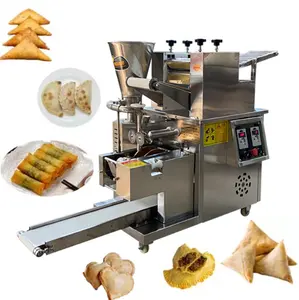 Paslanmaz çelik tahıl ürün imalat makinesi samosa hamur ravioli empanada pelmeni yapma makinesi