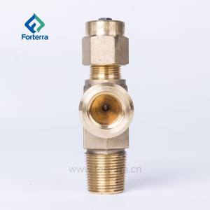 Válvula de cilindro de Gas DE SEGURIDAD CGA350 CGA580 CGA320 de alta calidad para uso de cilindro de Gas de argón CO2 de oxígeno - Product Image 3