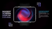 Reloj Inteligente DM100 2025, Pantalla Grande de 2.86 Pulgadas, Batería de Gran Capacidad de 2700 mAh, Reloj Inteligente Deportivo con WIFI y GPS para Hombre
