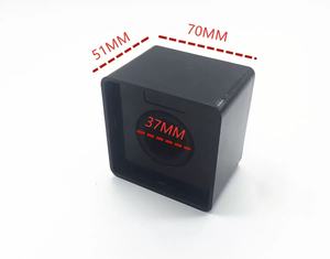 2-في-1 ميكروفون ديناميكي شعار مربع محمول محول ميكروفون عصا حامل مع رغوة الزجاج الأمامي لركب DJI مقابلة Go Mic - Product Image 4