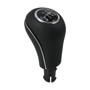 Pomo de palanca de cambios para Mercedes Benz W203 W204, transmisión manual, 6 velocidades, diseño ergonómico, aspecto de cuero negro - Product Image 5