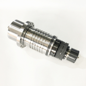 Broche de fraisage à entraînement par courroie pour centre d'usinage, en acier inoxydable, BT50, 6000 tr/min, 190 mm, ATC, avec refroidissement par courroie, pour fraisage frontal - Product Image 1