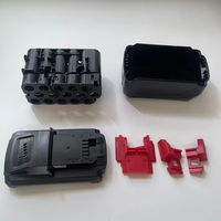 Caja de Plástico para Batería 21700 18650 de Alta Calidad, Placa de Circuito de Protección de Carga PCB para Carcasa de Batería de Litio MIL M18 18V