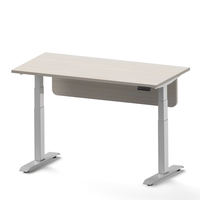 Bureau de direction moderne électrique réglable en hauteur, table d'ordinateur ergonomique motorisée pour bureau
