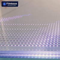 Écran LED transparent, écran flexible transparent extérieur, écran LED intérieur, écran LED publicitaire interactif