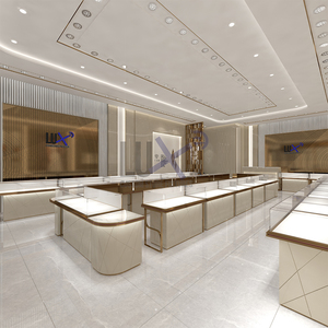 LUX Design Modern Luxury Jewelry Store Display Showcase Soporte de joyería a medida de alta calidad con 5 años de garantía Suministrado por la fábrica - Product Image 5