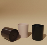 Pot à bougie en ciment céramique, vente chaude, céramique brute, fourniture personnalisée pour les vendeurs transfrontaliers
