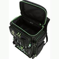 Sac à dos de pêche avec porte-cannes, échantillon gratuit, en tissu Oxford 900D résistant à l'eau, grand sac de rangement pour matériel de pêche