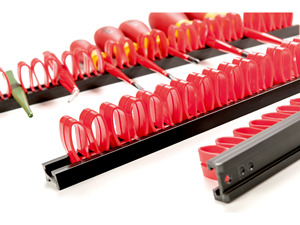 Support mural pour outils de fabrication directe, clips de fixation de qualité supérieure, bande de rangement à double pince pour outils - Product Image 2