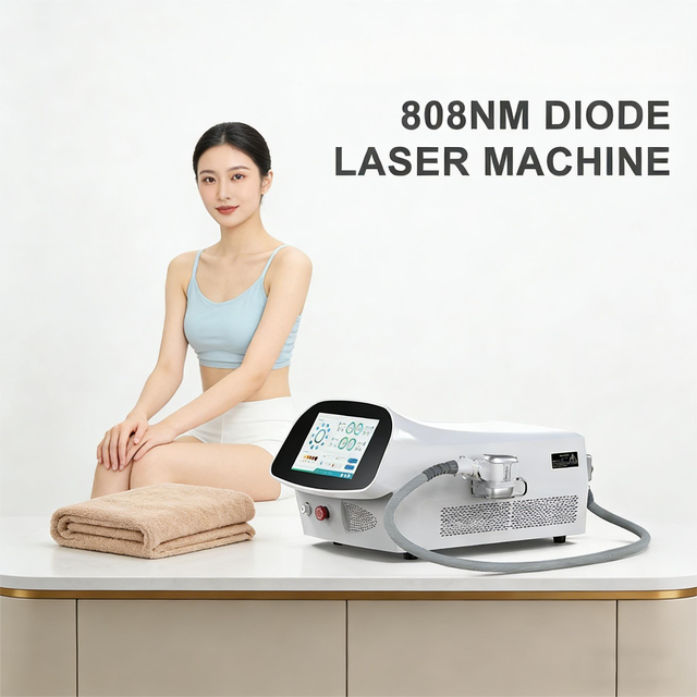 Newest 4 Wavelength 755nm 1064nm 808nm 940nm Professional Ice Painless Diode Laser Hair Removal Machine