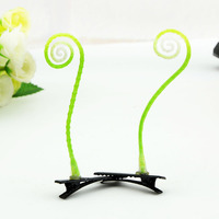 Clips en plastique pour plantes mignonnes de petite herbe de germination en gros